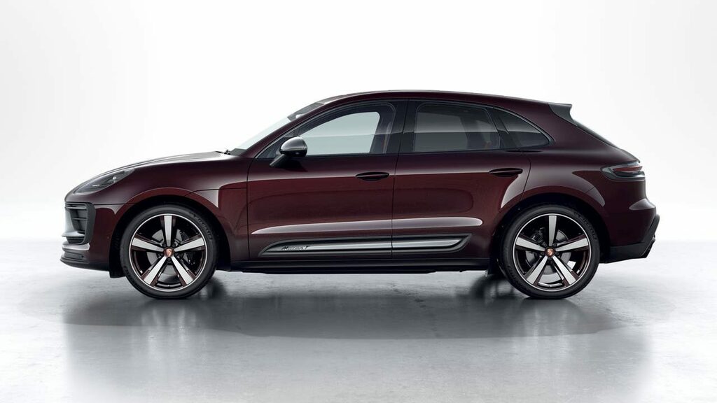 Porsche Macan Petrol Red #2