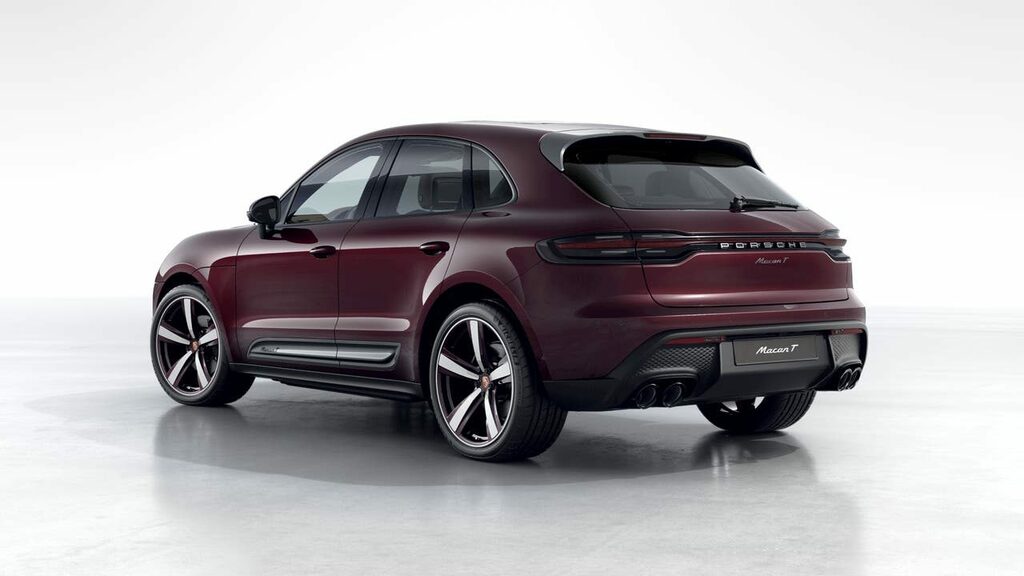 Porsche Macan Petrol Red #3