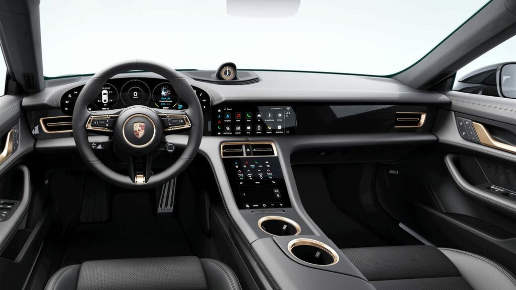 Porsche Taycan Electric Black #6