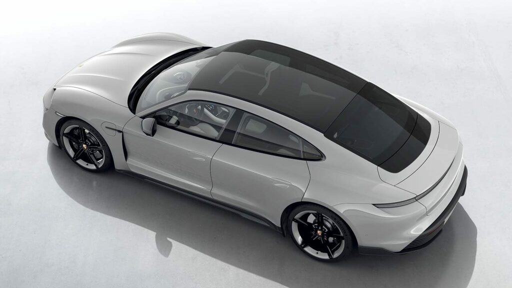 Porsche Taycan Electric Grey #4