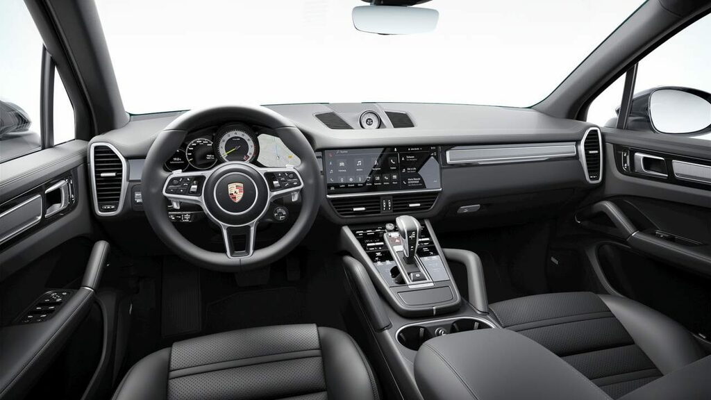 Porsche Cayenne Hybrid Black #6