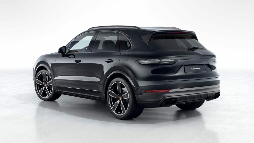 Porsche Cayenne Hybrid Black #3