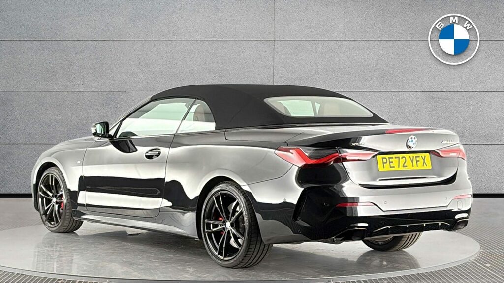 BMW 4 Series Convertible Blue #2