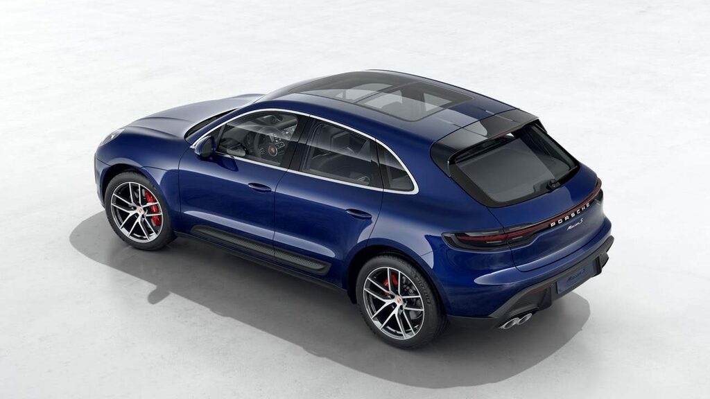 Porsche Macan Petrol Blue #4