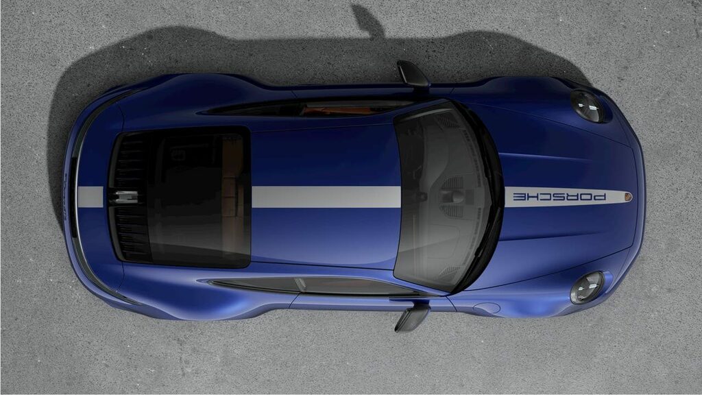 Porsche 911 Petrol Blue #5