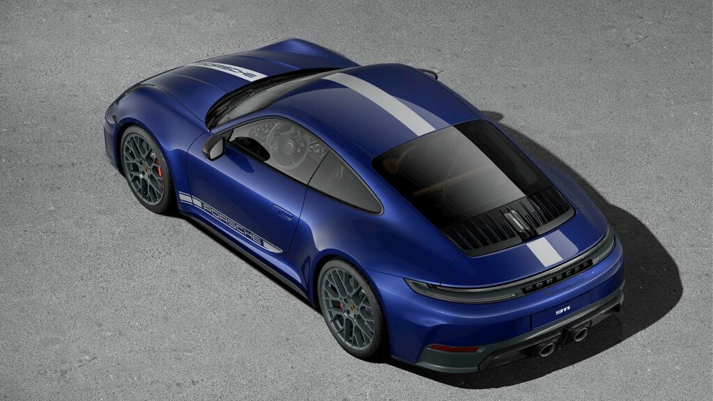 Porsche 911 Petrol Blue #4