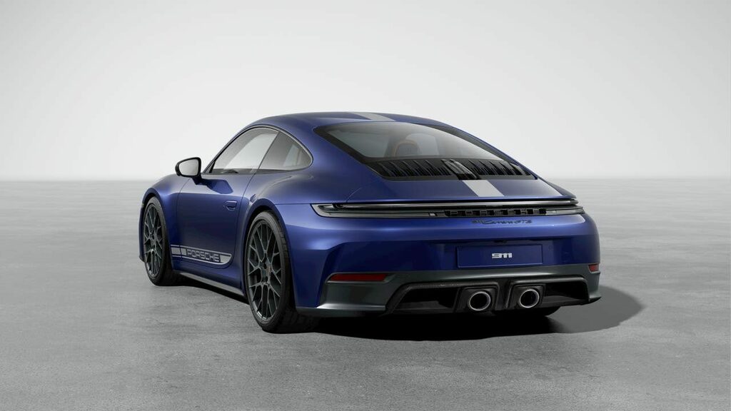 Porsche 911 Petrol Blue #3