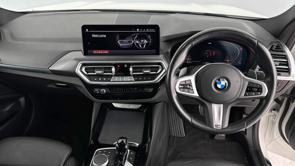 BMW X4 X4 Xdrive 20D M Sport Mhev White #4