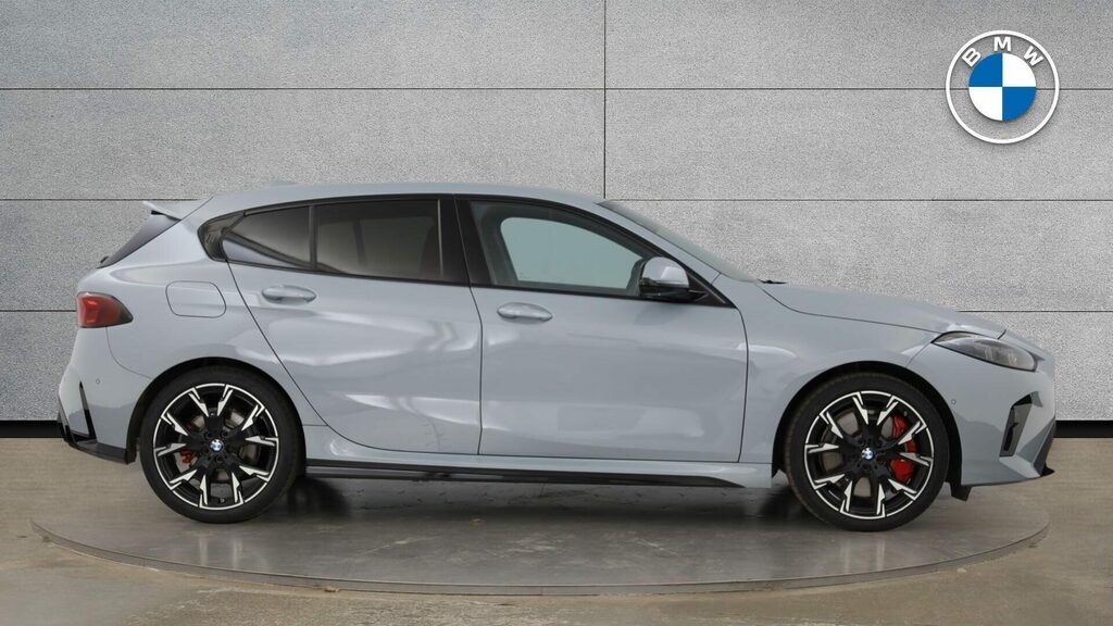 BMW 1 Series Hatchback YL75FXD Grey #2