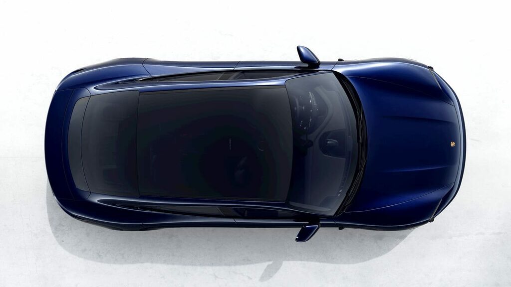 Porsche Taycan Electric Blue #5