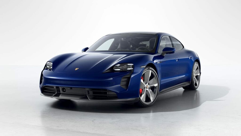 Porsche Taycan Electric Blue