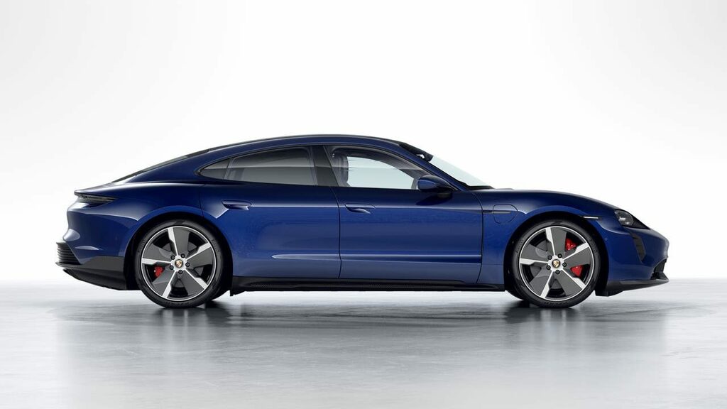 Porsche Taycan Electric Blue #6