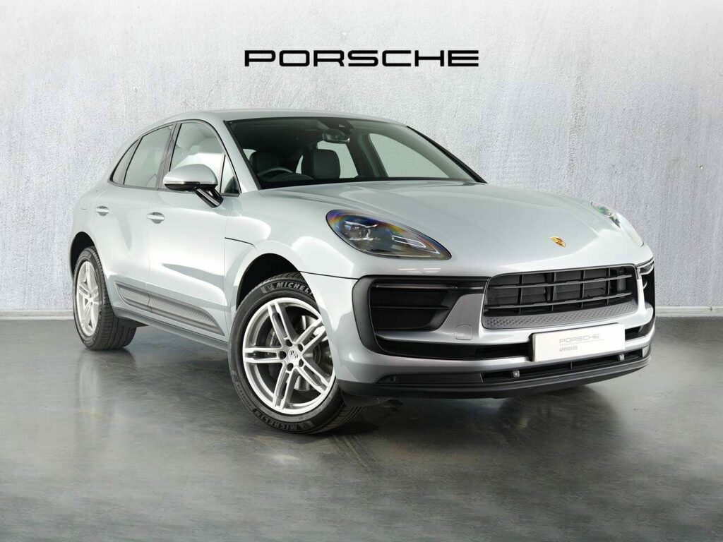 Porsche Macan Petrol Silver