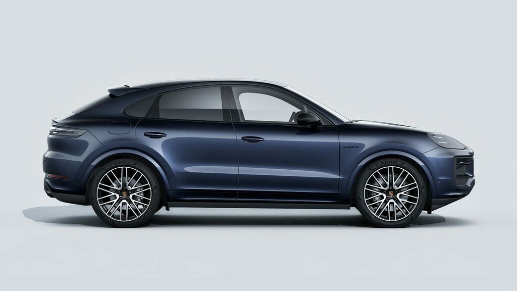 Porsche Cayenne Hybrid Blue #6
