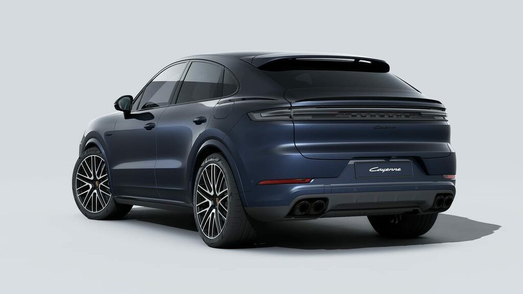 Porsche Cayenne Hybrid Blue #3