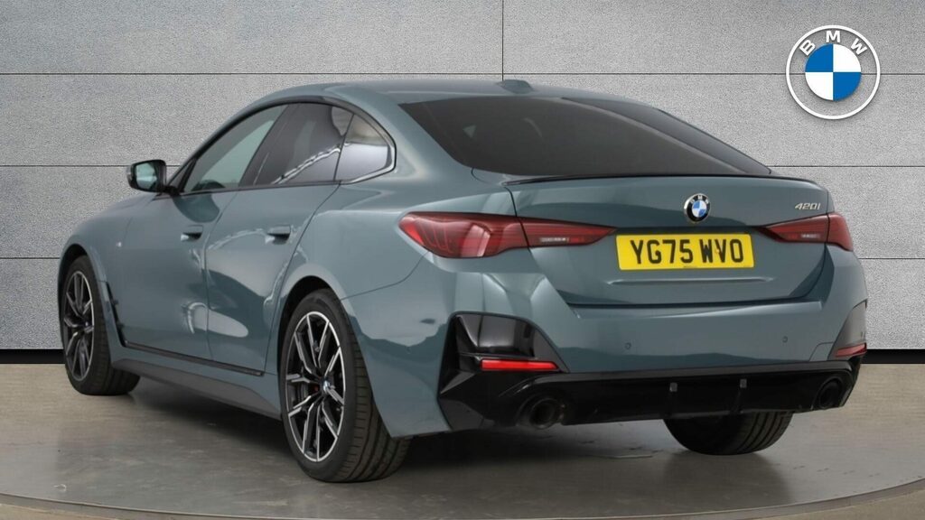 BMW 4 Series Coupe Green #2