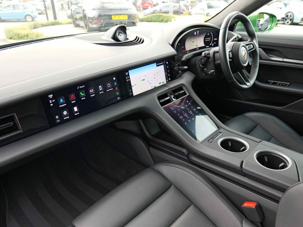 Porsche Taycan Electric Green #5