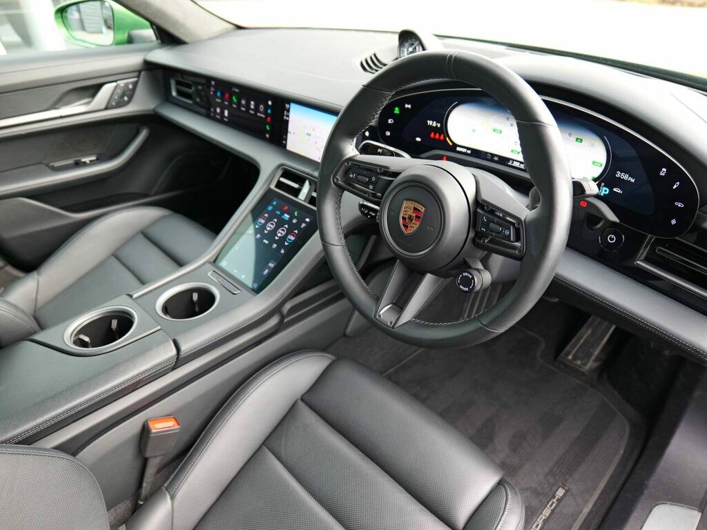 Porsche Taycan Electric Green #4