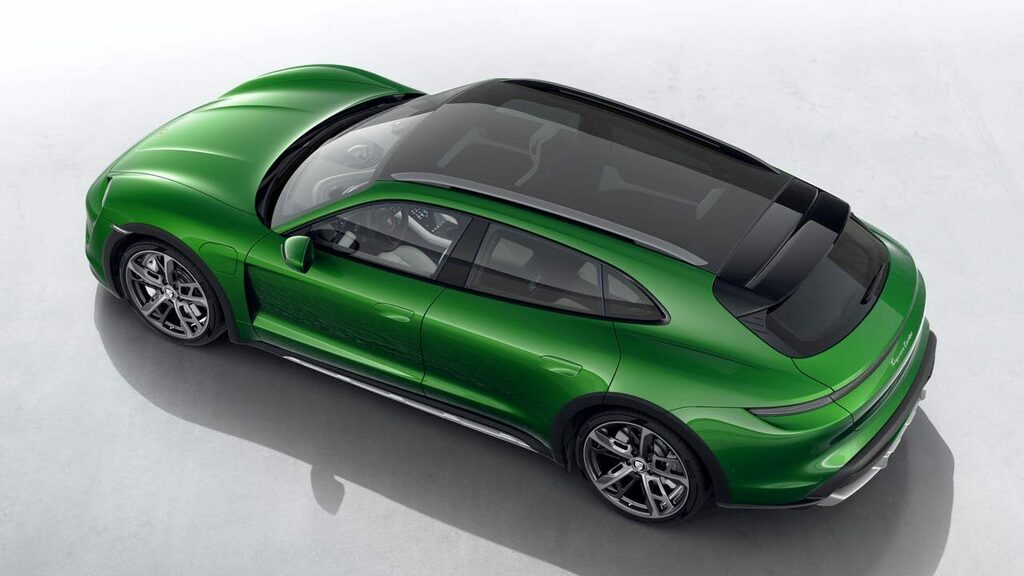 Porsche Taycan Taycan T Cross Turismo Green #4
