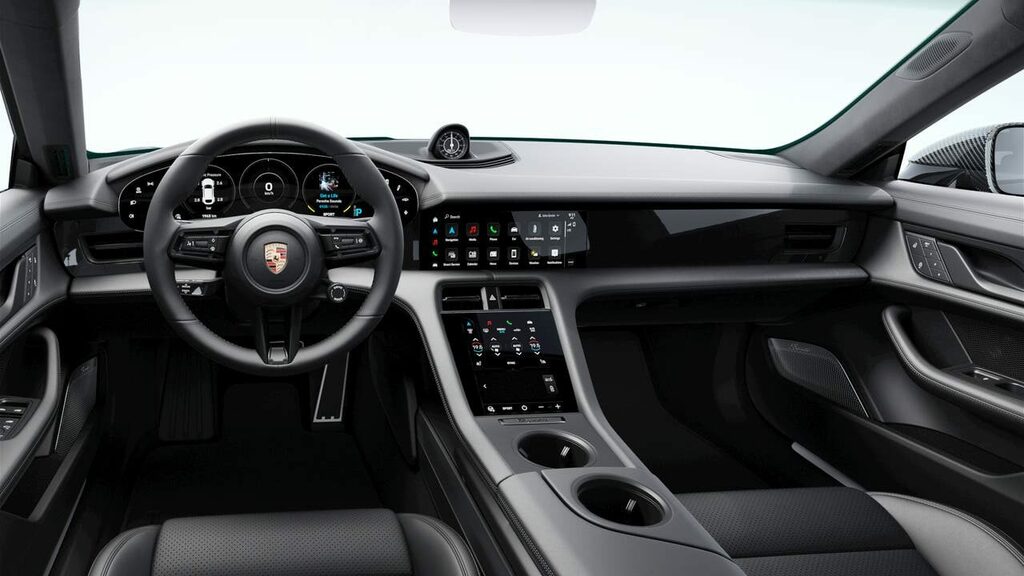 Porsche Taycan Electric Black #6