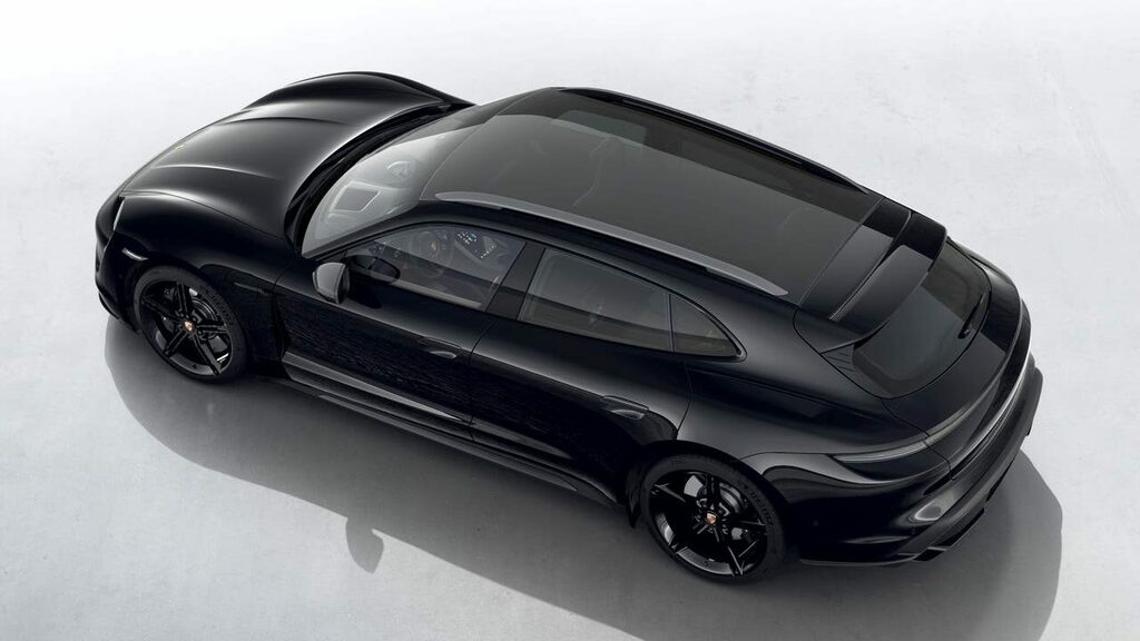 Porsche Taycan Electric Black #4