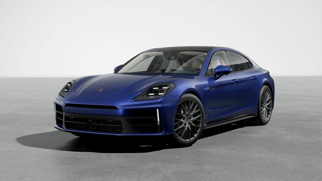 Porsche Panamera Hybrid Blue