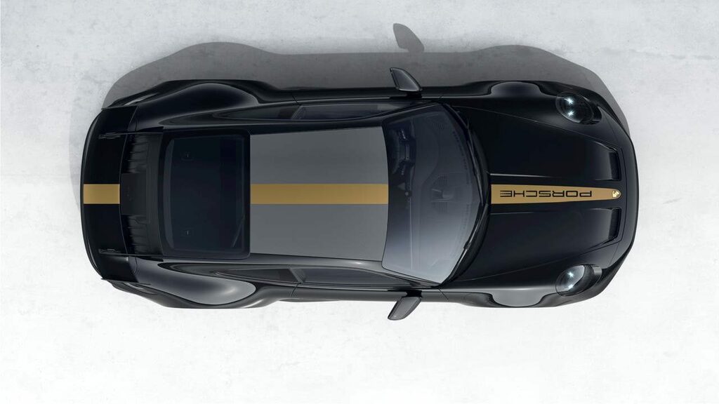 Porsche 911 Petrol Black #4