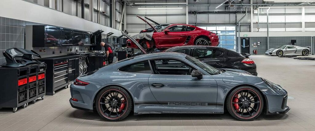 Porsche 718 Petrol Blue #2
