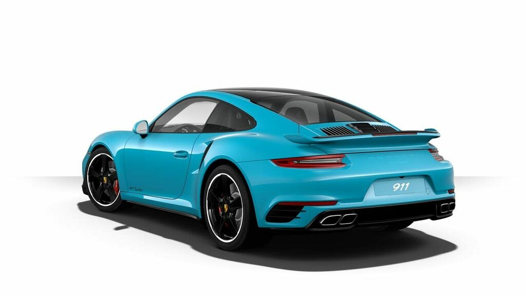 Porsche 911 Petrol Blue #3