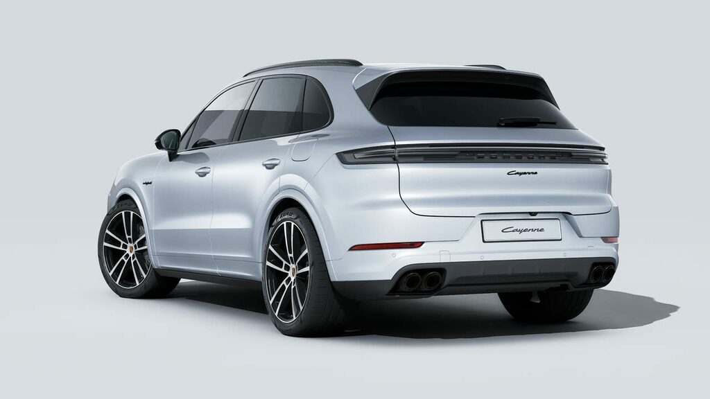 Porsche Cayenne Hybrid Silver #3