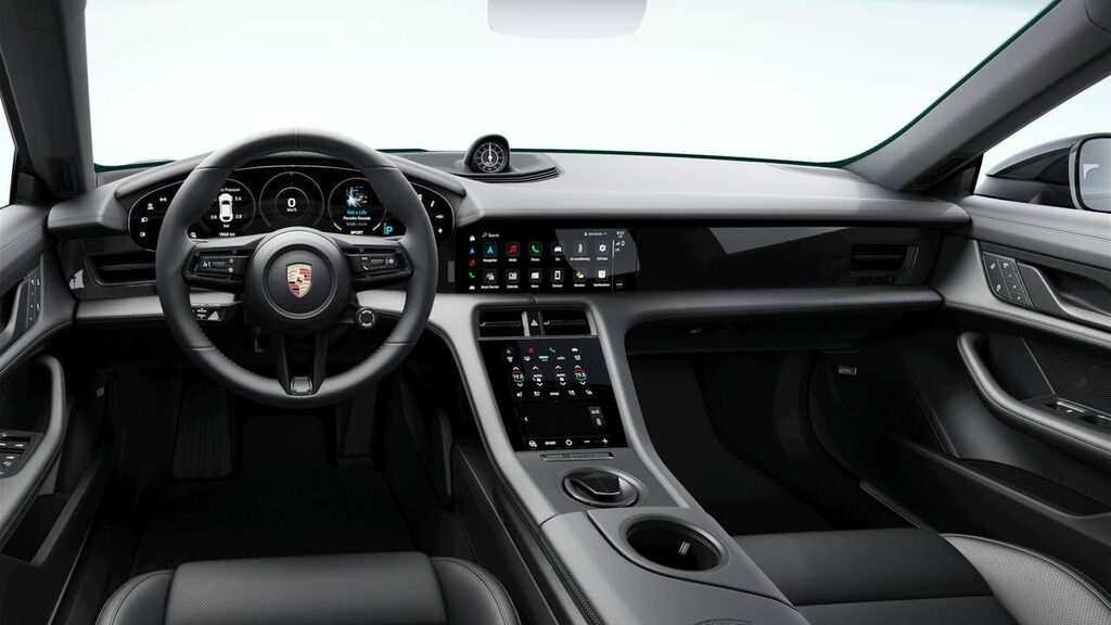 Porsche Taycan Electric Black #6