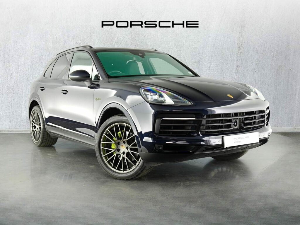 Porsche Cayenne Hybrid Blue