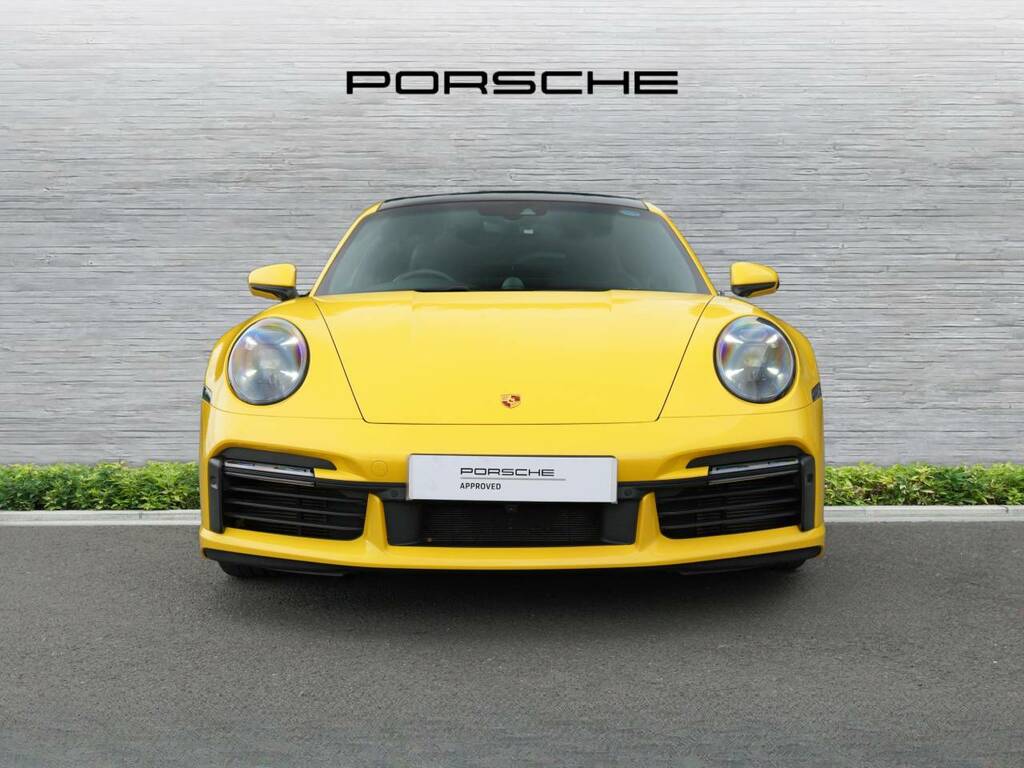 Porsche 911 Turbo S Yellow #3