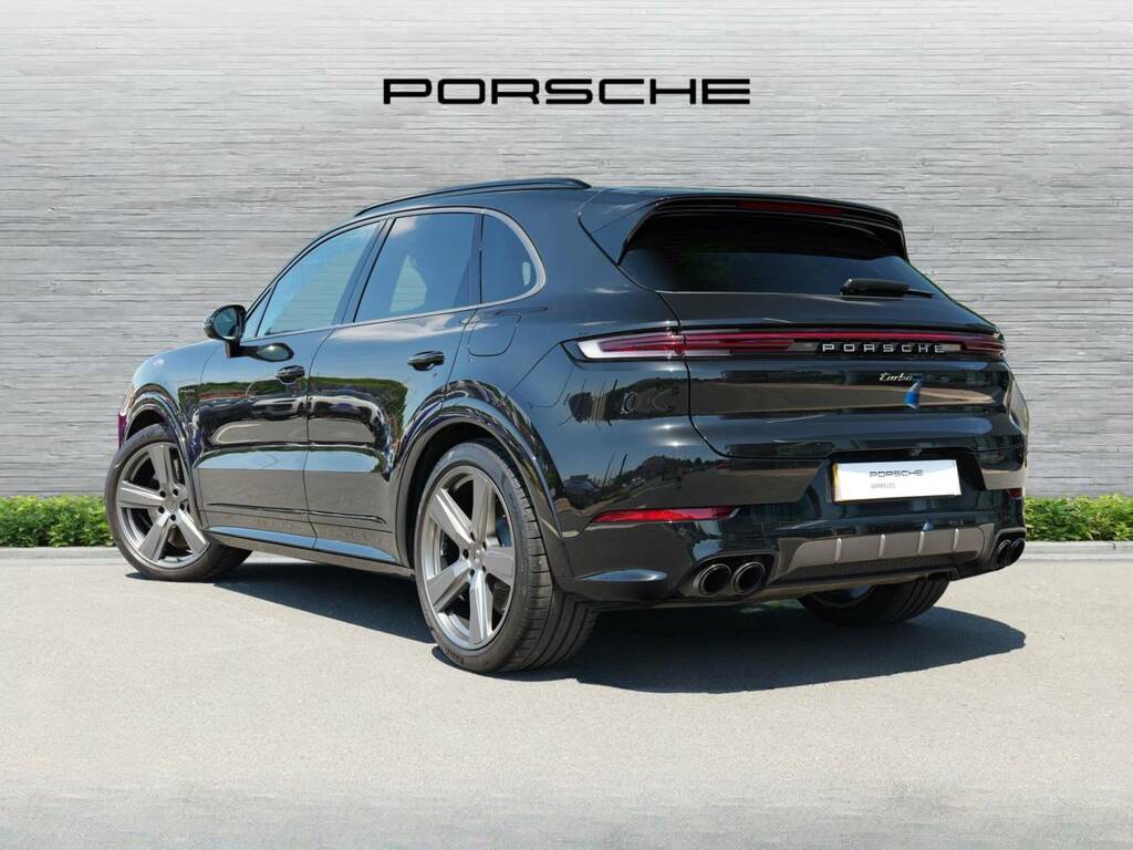 Porsche Cayenne Turbo E-hybrid Black #3
