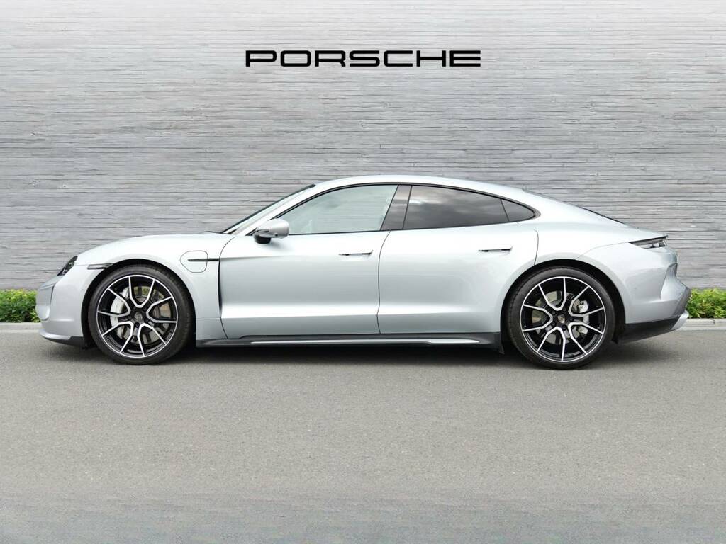 Porsche Taycan Turbo Silver #2