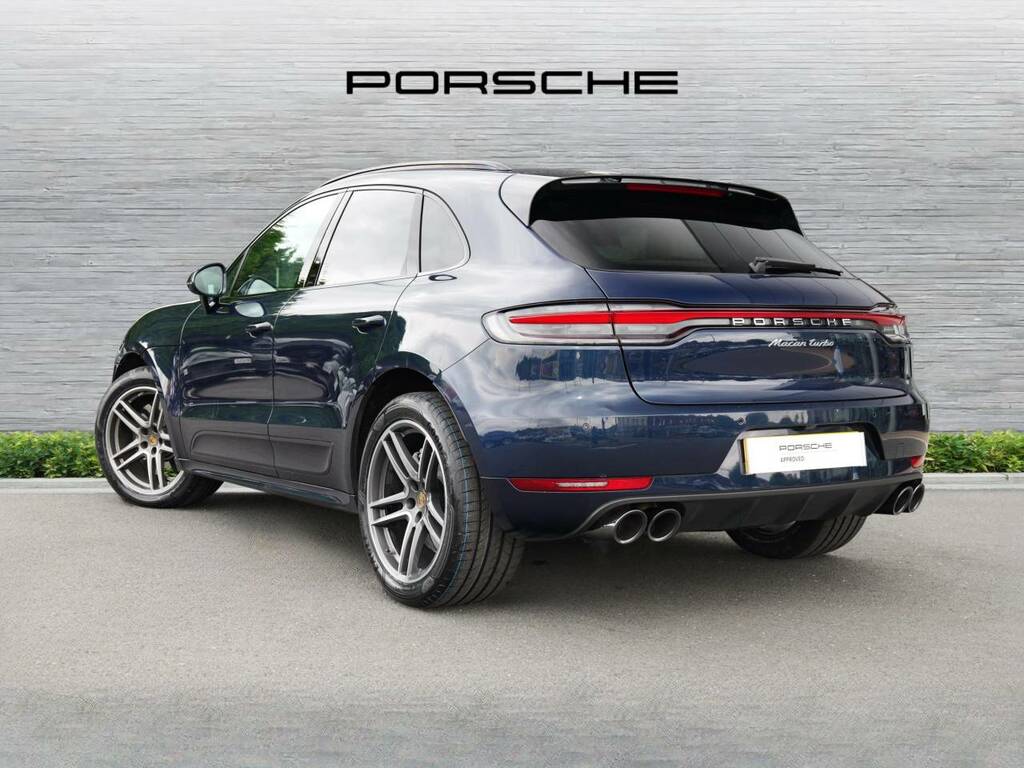 Porsche Macan Turbo My20  Blue #3