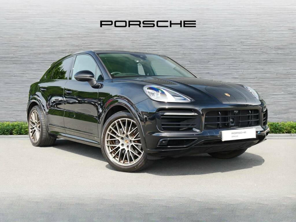 Porsche Cayenne E-hybrid Coup233 Platinum Edition My23 Black