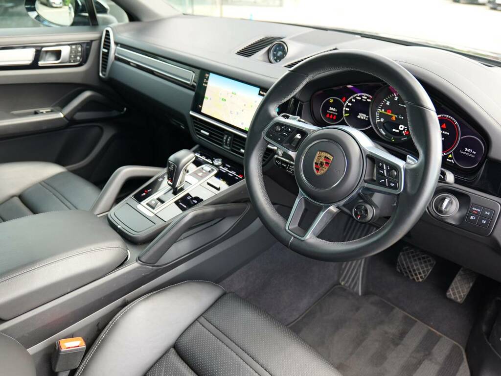 Porsche Cayenne E-hybrid Coup233 Platinum Edition My23 Black #4
