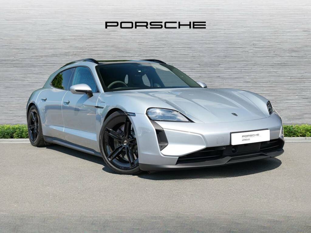 Porsche Taycan Turbo Sport Turismo Silver