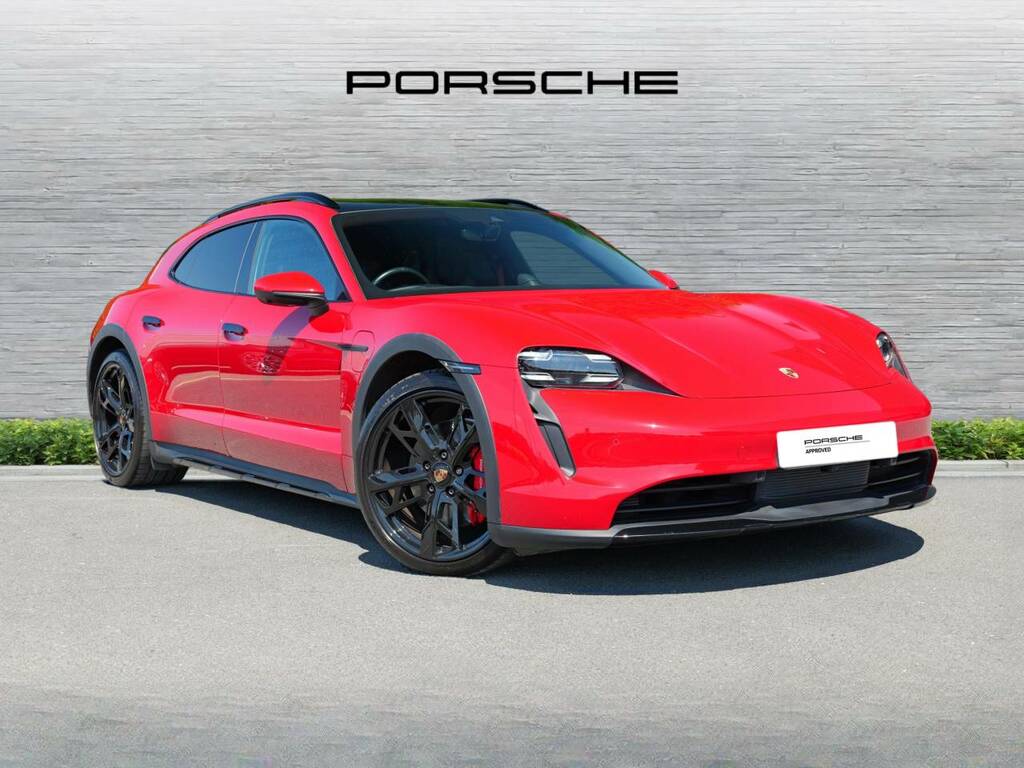 Porsche Taycan 4S Cross Turismo My23 Red