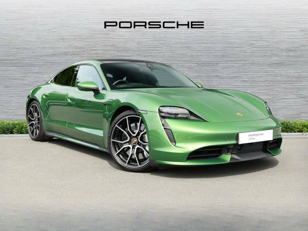 Porsche Taycan Turbo My23 Green