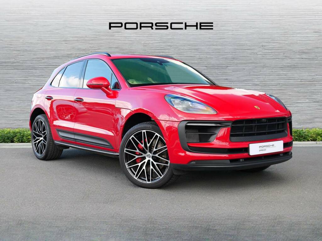 Porsche Macan S Red