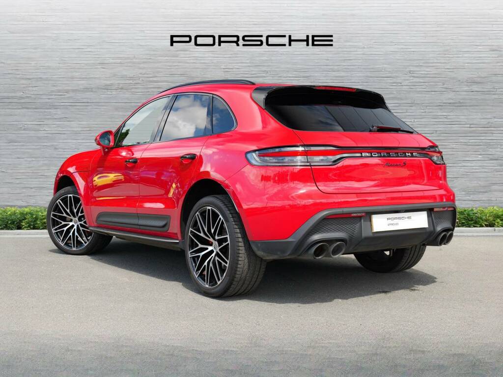 Porsche Macan S Red #3