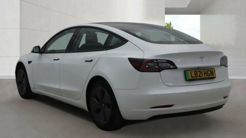 Tesla Model 3 Model 3 Standard LB21HGN White #4