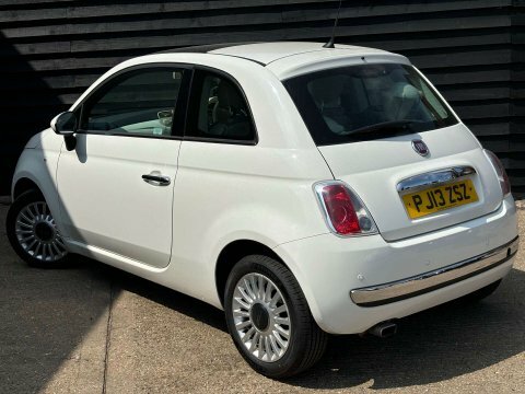 Fiat 500 1.2 500 Lounge PJ13ZSZ White #6