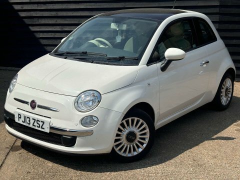 Fiat 500 1.2 500 Lounge White #6