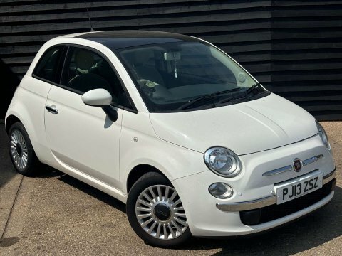 Fiat 500 1.2 500 Lounge PJ13ZSZ White #3
