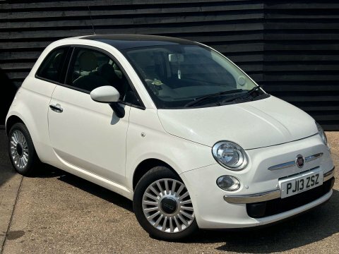 Fiat 500 1.2 500 Lounge PJ13ZSZ White #2