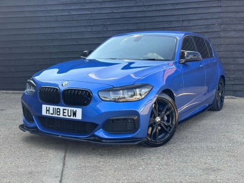 BMW 1 Series 3.0 M140i Shadow HJ18EUW Blue #3