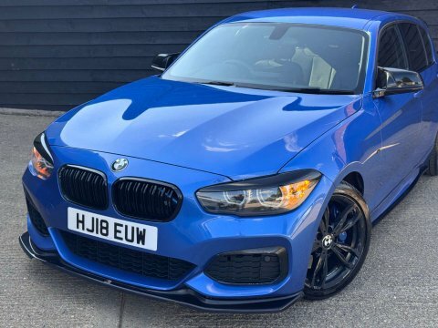 BMW 1 Series 3.0 M140i Shadow HJ18EUW Blue #2